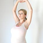 Pic of 9 Months Pregnant and Working Out Completely Naked! | Katerina Harlova | MyPreggo