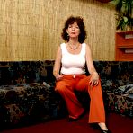 Pic of Redhead granny masturbating