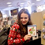 Pic of Shelley Fox Xmas Flashing