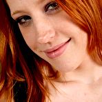 Pic of Pale Redhead Shows Furry Pie