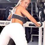 Pic of Busty gym babe fucking posing and teasing so beautiful...
