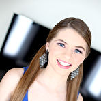 Pic of Naughty teen Alice March is enjoying the big hard stick in her mouth and cunt