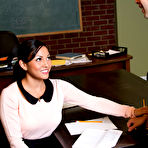Pic of Adrianna Luna Hot businesswoman Adrianna Luna finds Tommy Pistol just what she needs to do on her desk.
