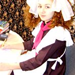 Pic of "Maid wanks pussy with dildo picture by royaldressedladies"