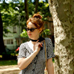 Pic of Erna O Hara Flashing Ass in the Park