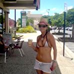 Pic of Roxeanne - white malibu strings on the rocks 2 picture gallery