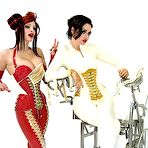 Pic of Free Rubber Doll Videos- Latex Fetish - Mature - Big Tits 