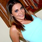 Pic of Luscious blonde Dakota Brooks shows her perfect butt and does a blowjob on cock