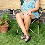 Pic of Naughty Camilla gets frisky in her garden