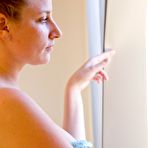 Pic of Hairy Nichole spreads her bush