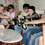 Pic of student sex party - drunk college girls suck cocks on student sex party