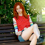 Pic of Lagoona Blaze hitchhiking and then riding the driver's cock