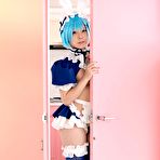 Pic of Misa Petite Cosplayer Flashing
