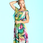 Pic of Ellison G exposing her nice tits and shaved pussy