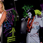 Pic of Natalia Forrest dancing and doing a hot striptease