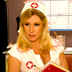 Pic of Allison Pierce Allison Pierce has her hands full with patient Will Powers but she goes the extra mile for him.