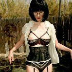 Pic of Julia the Naughty Teacher in FFstockings