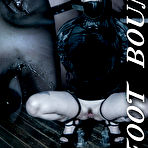 Pic of SexPreviews - Mallory Maneater high heels tattoo brunette is bound in dungeon her pussy toyed to orgasms