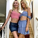 Pic of Chloe Temple & Sky Pierce lesbian 69.