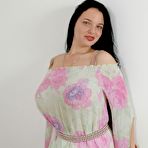 Pic of Joanna Bliss - Flower Dress - XX-Cel - Curvy Girl Nudes