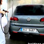 Pic of Lexi Dona in Car Wash