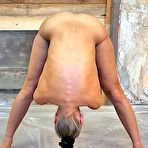 Pic of Sweaty sporty girls doing nude exercises!