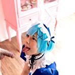 Pic of Misa Gives Cosplay Blowjob