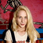 Pic of Blonde Sweetheart Leisel Bonnke Teasing Off Overalls