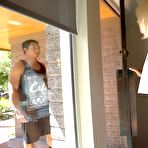 Pic of 
        Horny Wifey sucks and swallows a large black Dick photos    