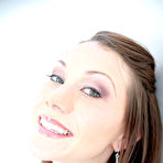 Pic of While The Hardcore Fuck Melody Allure Rubs Cock Between Tits, Sucks And Fucks It / DefineBabe.com