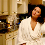 Pic of Savannah Small White Bathrobe