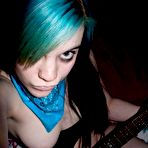 Pic of Scene chicks posing for their boyfriends