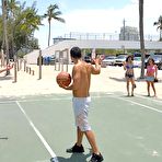 Pic of Bikini Clad Latinas China Doll And Carmen Love Enjoy Big Cocks In The Pool / DefineBabe.com