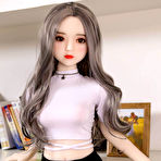Pic of SHARKYS free photoset LOVE DOLL ARIEL with silver hair