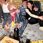 Pic of Cock loving teen girls throw a big time sex orgy