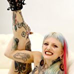 Pic of River Dawn Ink White Couch Photoshoot