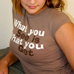 Pic of Hot Amateur Sonya Lopez Strips Jeans To Show Her Ass Then Blows Guy&acirc;&euro;&trade;s Pecker / DefineBabe.com