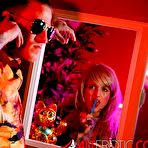 Pic of Evilyn Ink Tattoos Ivan and River Dawn Ink While Fucking the Cutie With a Strap-on