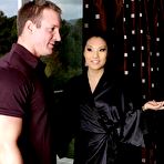 Pic of The Horny Asian Teaser Asa Akira Is Doing One Of The Hottest Blow Jobs Ever / DefineBabe.com