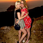 Pic of When they met on holiday these old and young lesbians get freaking wild