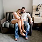 Pic of Two men film sex with slut in hotel