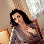 Pic of Anatali shows off her beautiful tits and sweet pussy on the chair.