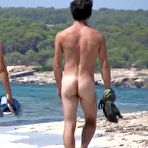 Pic of Entirely nude gals on a beach.