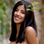 Pic of Cute Latina girl in silk lingerie