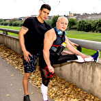 Pic of Strong Grandma fucking her handsome toyboy - Free Mature.nl gallery
