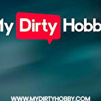 Pic of Horny Babe Little Nicky Loves To Suck A Cock - MyDirtyHobby - FAPCAT