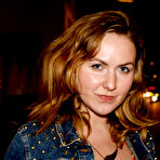 Pic of Grace Onfire in a Red Dress