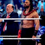 Pic of EXCLUSIVE PHOTOS OF ROMAN REIGNS&rsquo; HISTORIC VICTORY OVER BROCK LESNAR AT WRESTLEMANIA &ndash; Heyman Hustle