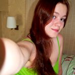 Pic of Cute redhead has no shame in showing tits at HomeMoviesTube.com