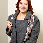 Pic of Mina in Tan Stockings